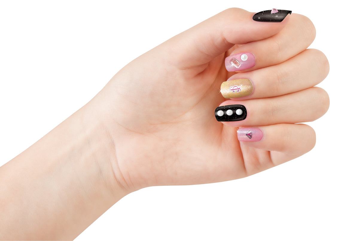 MAKE IT REAL Juicy Couture Küünekunsti komplekt Sädelevad Disainid