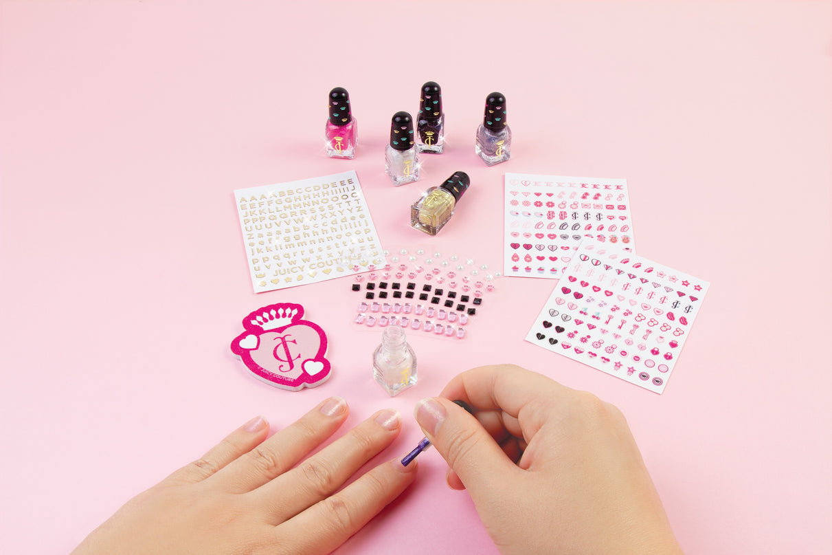 MAKE IT REAL Juicy Couture Küünekunsti komplekt Sädelevad Disainid