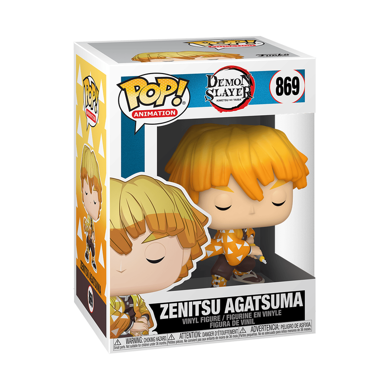 FUNKO POP! Vinyl figuur: Demon Slayer - Zenitsu Agatsuma