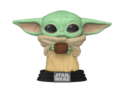 FUNKO POP! Vinyl Figuur Star Wars: The Mandalorian The Child w/cup