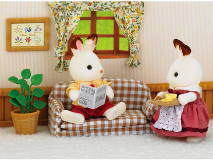 SYLVANIAN FAMILIES Jänese isa ja diivan