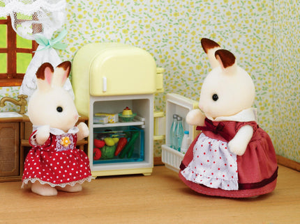 SYLVANIAN FAMILIES Jänese ema ja külmkapp
