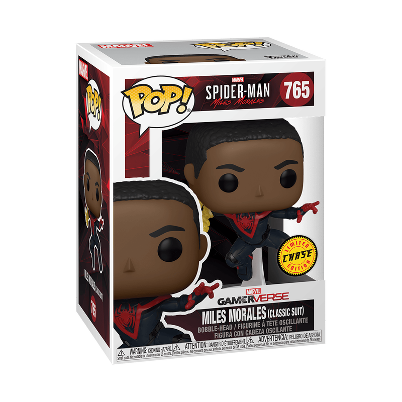 FUNKO POP! Vinüülfiguur: Marvel: Spider-Man: Miles Morales - Miles (koos Chase'iga)