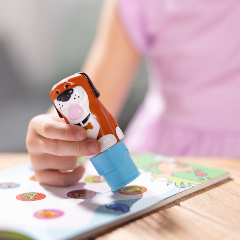 MELISSA &amp; DOUG Kleebiste tegevuskomplek Kleebis WOW! - Koer