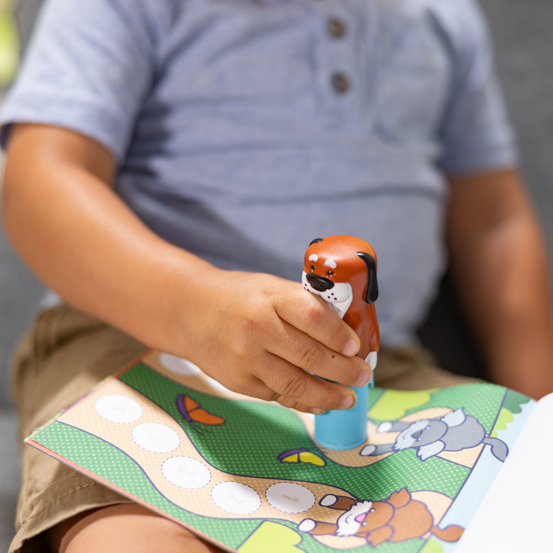 MELISSA &amp; DOUG Kleebiste tegevuskomplek Kleebis WOW! - Koer