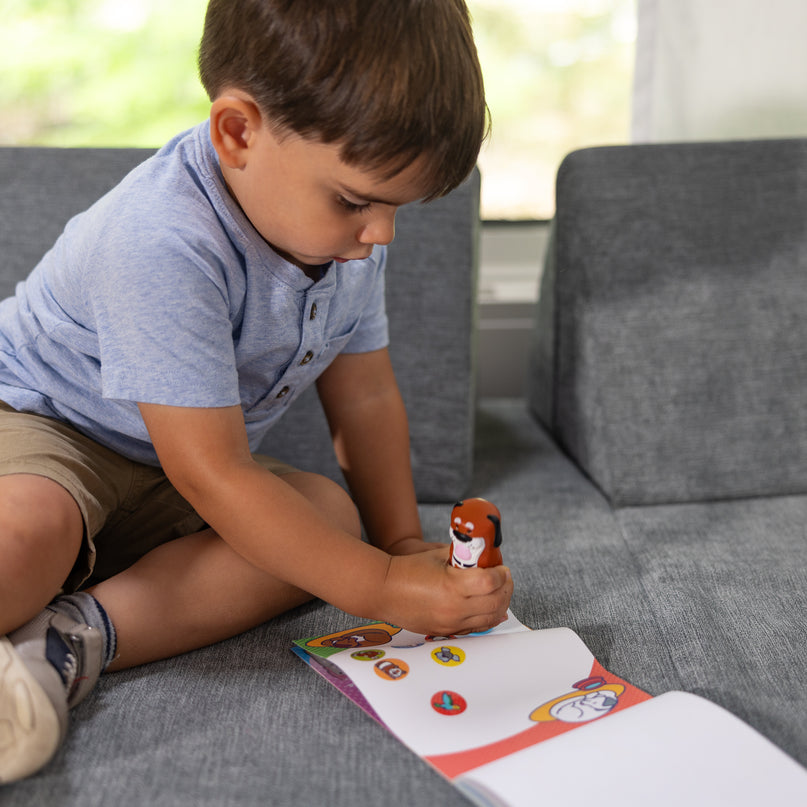 MELISSA &amp; DOUG Kleebiste tegevuskomplek Kleebis WOW! - Koer