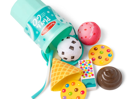 MELISSA &amp; DOUG mängukomplekt Play to Go - jäätis