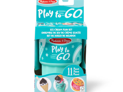 MELISSA &amp; DOUG mängukomplekt Play to Go - jäätis