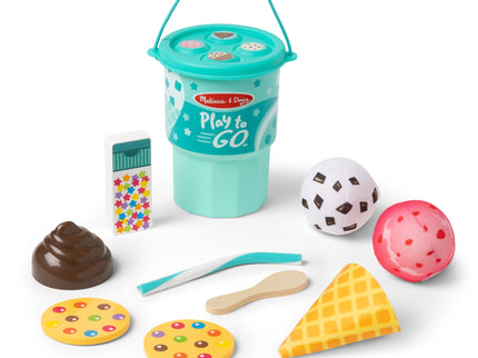 MELISSA &amp; DOUG mängukomplekt Play to Go - jäätis