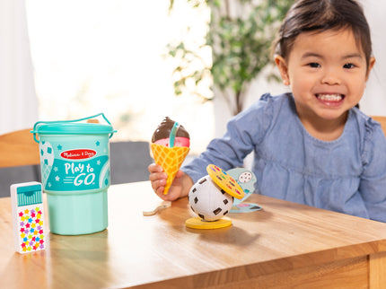 MELISSA &amp; DOUG mängukomplekt Play to Go - jäätis