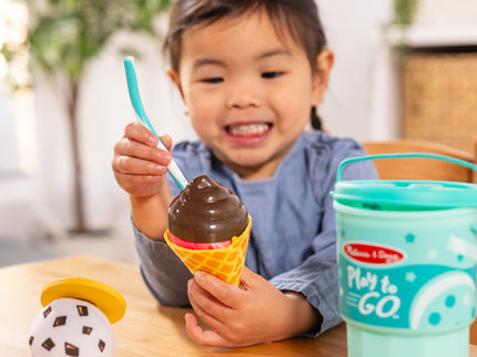 MELISSA &amp; DOUG mängukomplekt Play to Go - jäätis