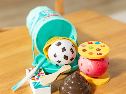 MELISSA &amp; DOUG mängukomplekt Play to Go - jäätis