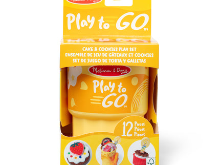 MELISSA &amp; DOUG mängukomplekt Play to Go - küpsised