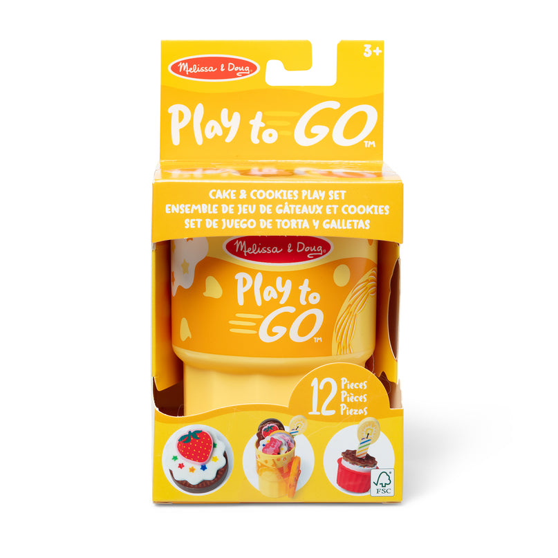 MELISSA & DOUG mängukomplekt Play to Go - küpsised