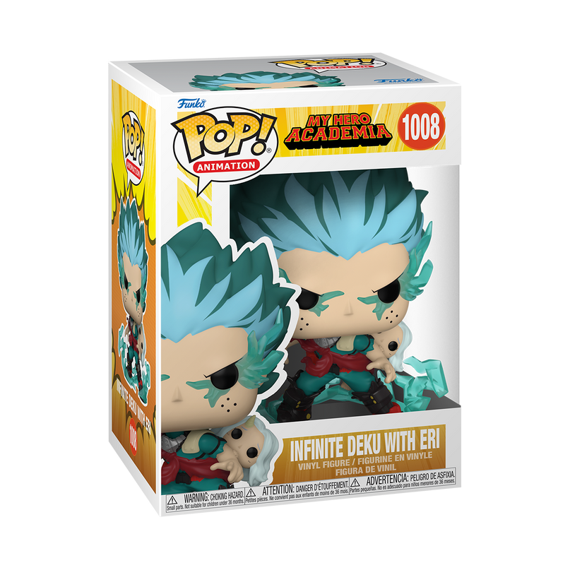FUNKO POP! vinüülfiguur: My Hero Academia - Infinite Deku koos Eriga