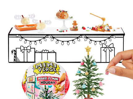 MINIVERSE Make It Mini mängukomplekt Söögikoht: Puhkus