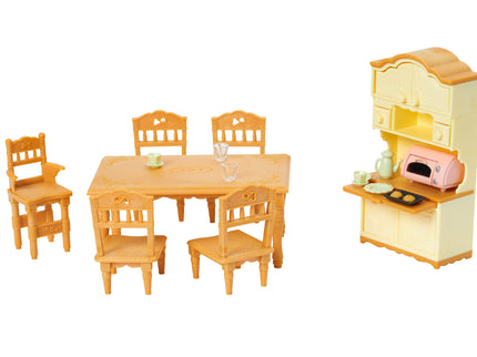 SYLVANIAN FAMILIES Söögitoa mööbel