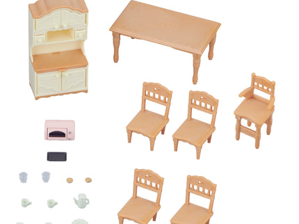 SYLVANIAN FAMILIES Söögitoa mööbel