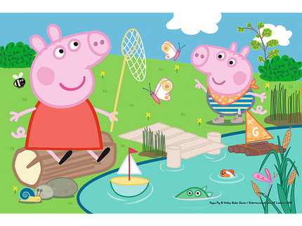 TREFL PEPPA PIG Minipusle Põrsas Peppa, 54 osa