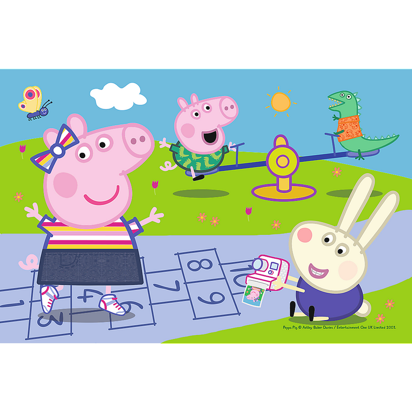 TREFL PEPPA PIG Minipusle Põrsas Peppa, 54 osa