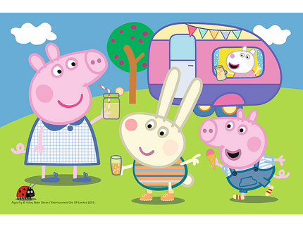 TREFL PEPPA PIG Minipusle Põrsas Peppa, 54 osa