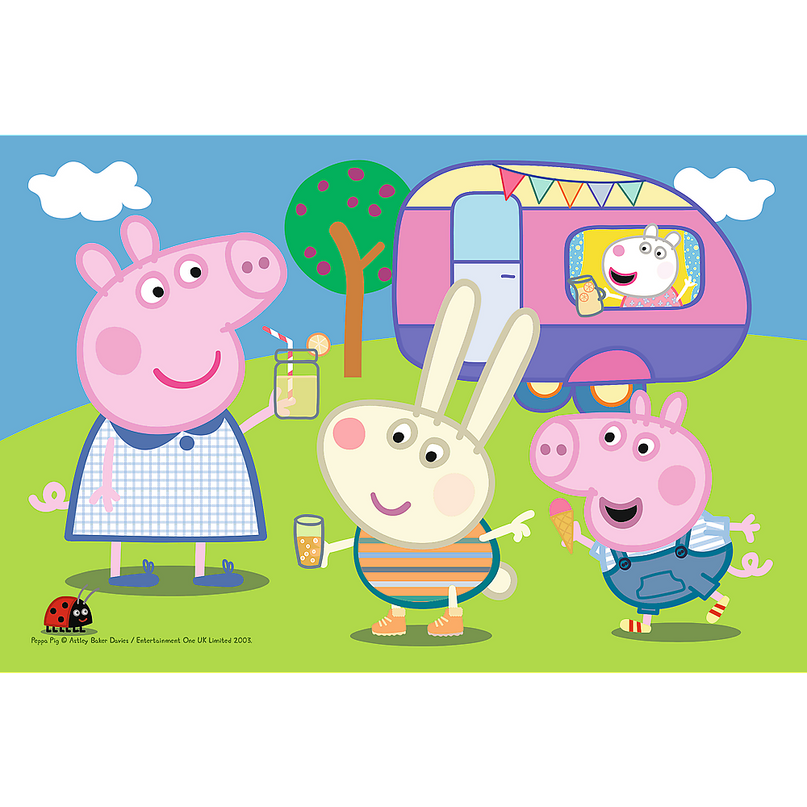 TREFL PEPPA PIG Minipusle Põrsas Peppa, 54 osa