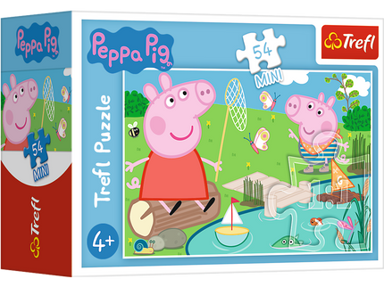 TREFL PEPPA PIG Minipusle Põrsas Peppa, 54 osa