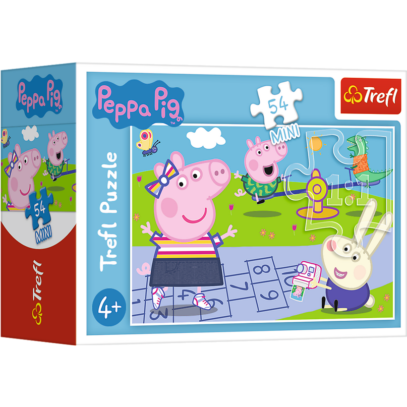 TREFL PEPPA PIG Minipusle Põrsas Peppa, 54 osa