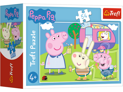 TREFL PEPPA PIG Minipusle Põrsas Peppa, 54 osa