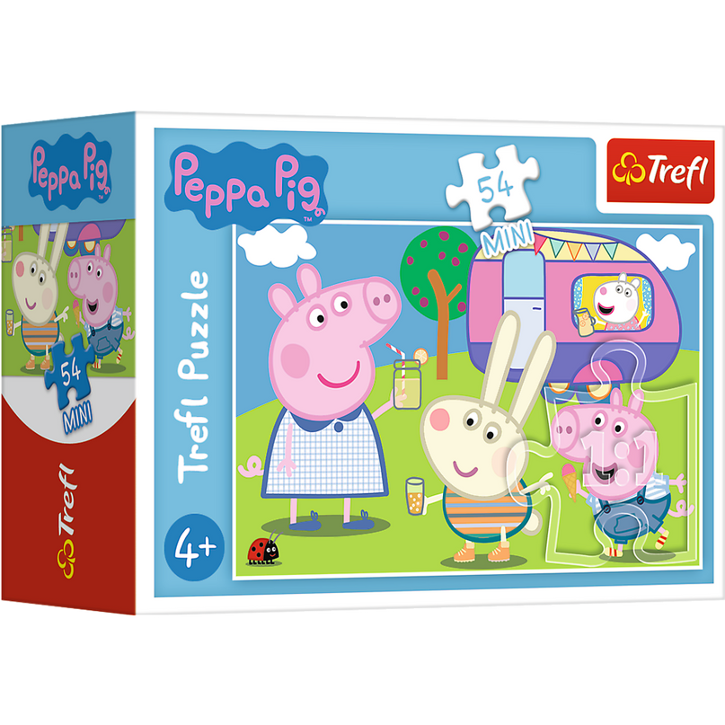 TREFL PEPPA PIG Minipusle Põrsas Peppa, 54 osa