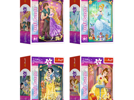 TREFL DISNEY PRINCESS Minipusle Printsessid, 54 osa