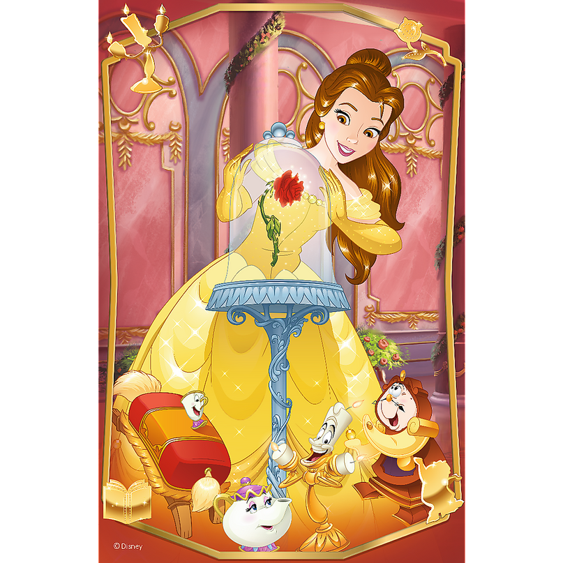 TREFL DISNEY PRINCESS Minipusle Printsessid, 54 osa