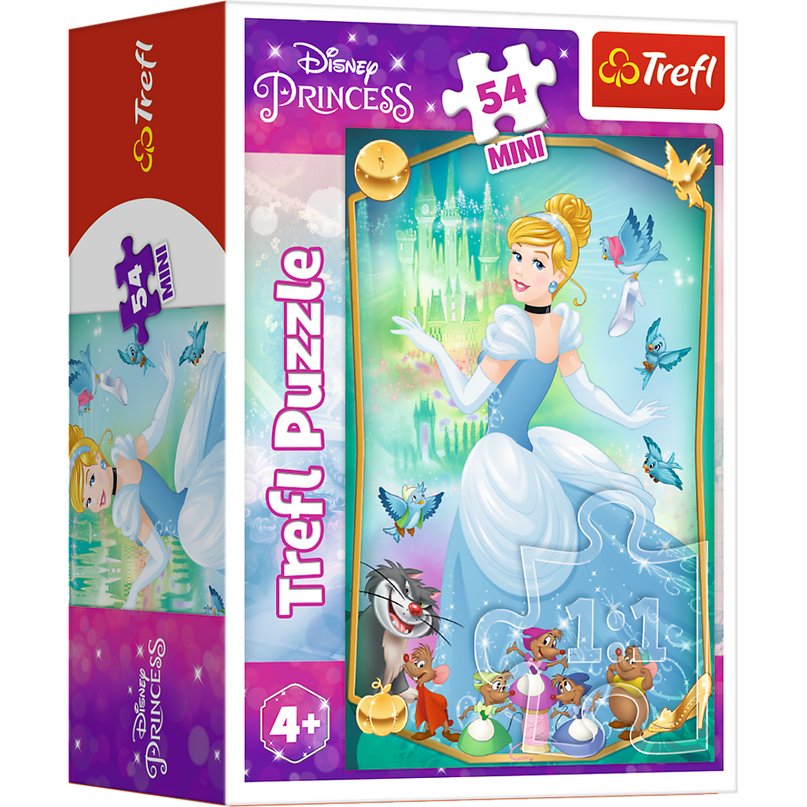 TREFL DISNEY PRINCESS Minipusle Printsessid, 54 osa
