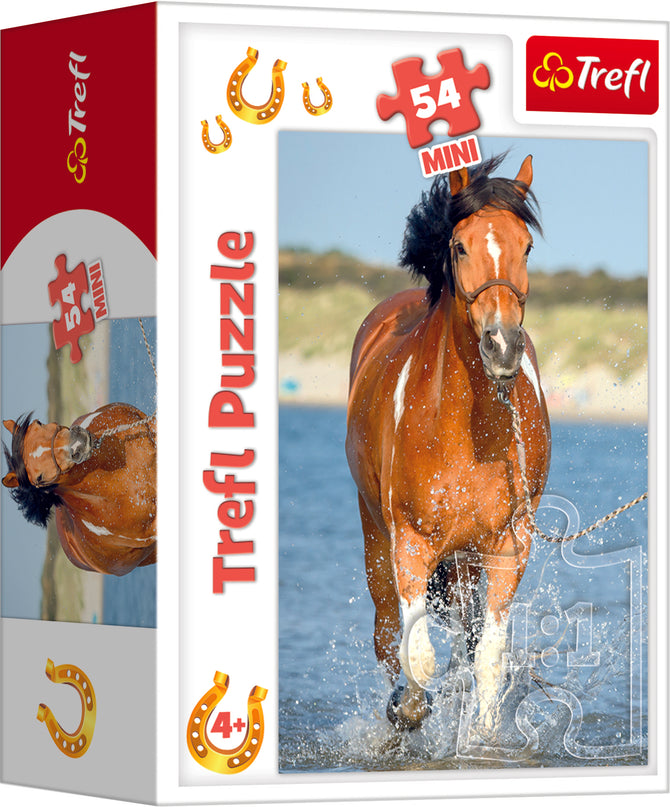 TREFL Mini 54 klõpsuga Hobused