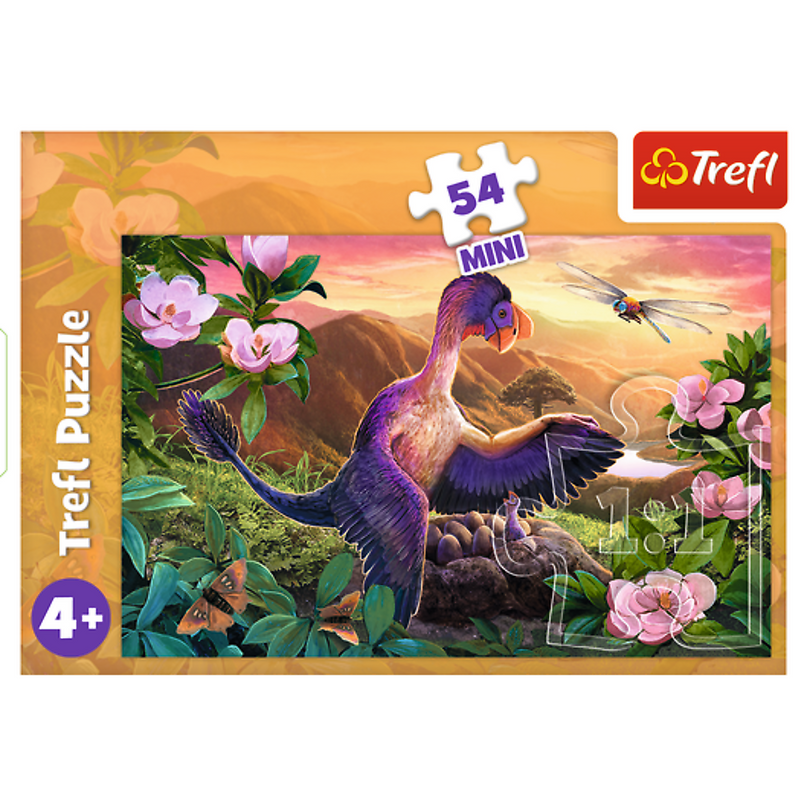 TREFL Mini 54 pusle dinosaurused