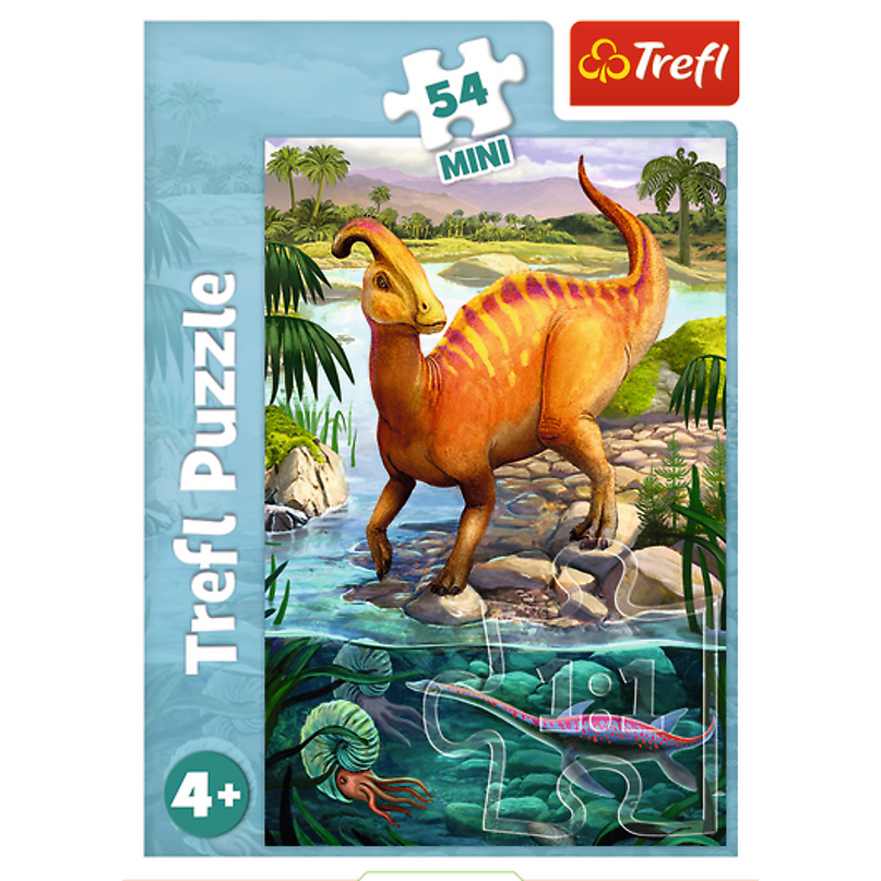 TREFL Mini 54 pusle dinosaurused
