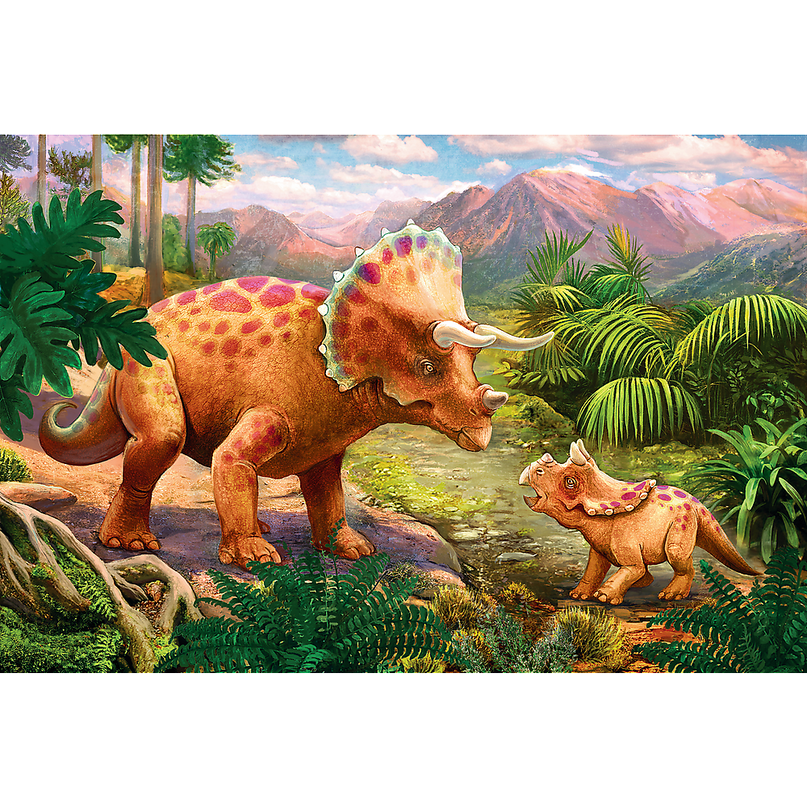 TREFL Mini 54 pusle dinosaurused