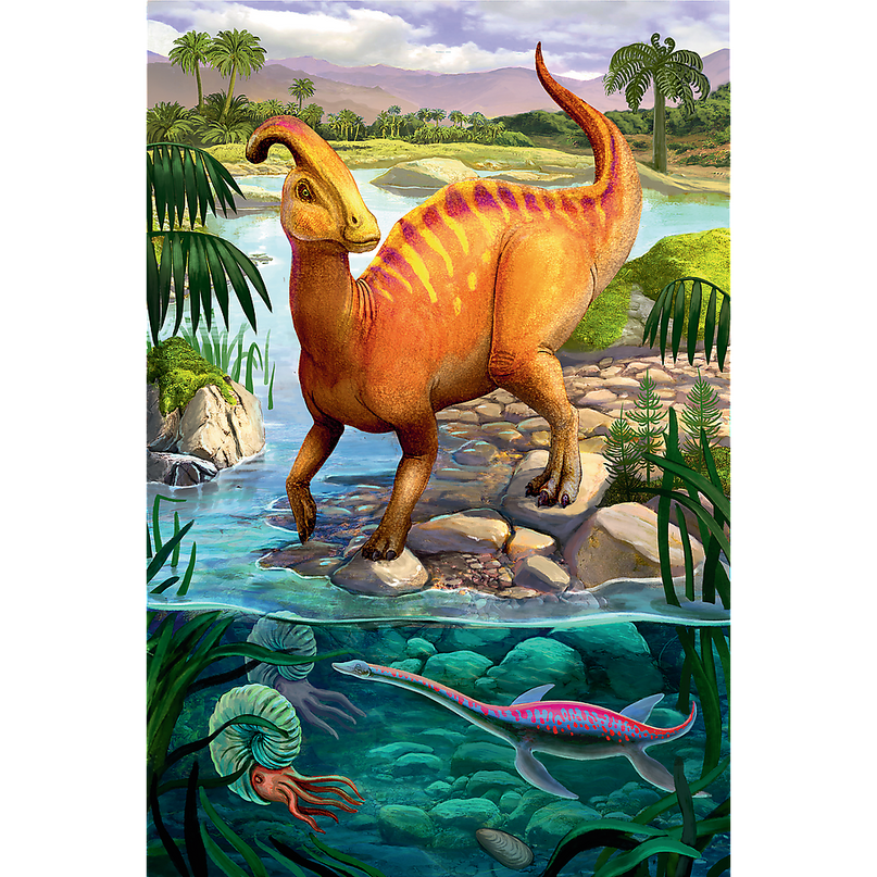 TREFL Mini 54 pusle dinosaurused