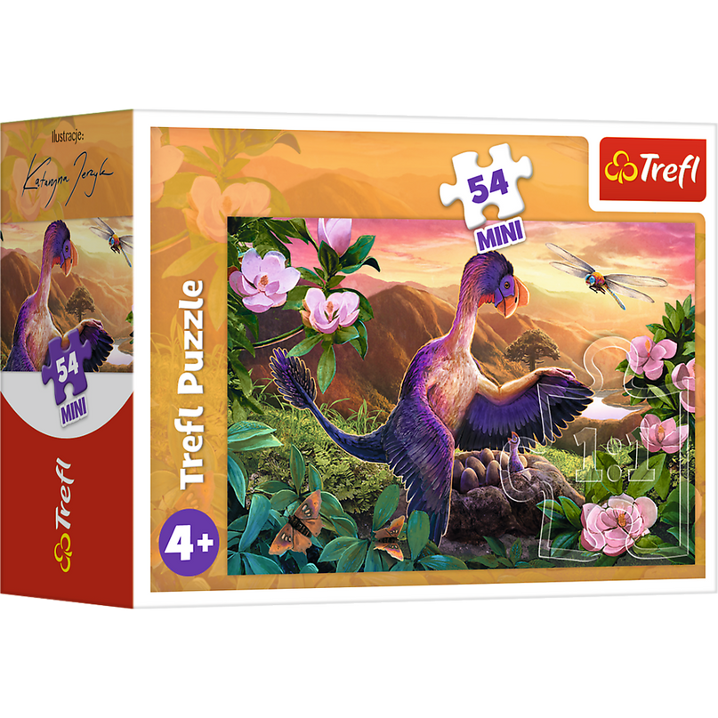 TREFL Mini 54 pusle dinosaurused
