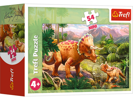 TREFL Mini 54 pusle dinosaurused