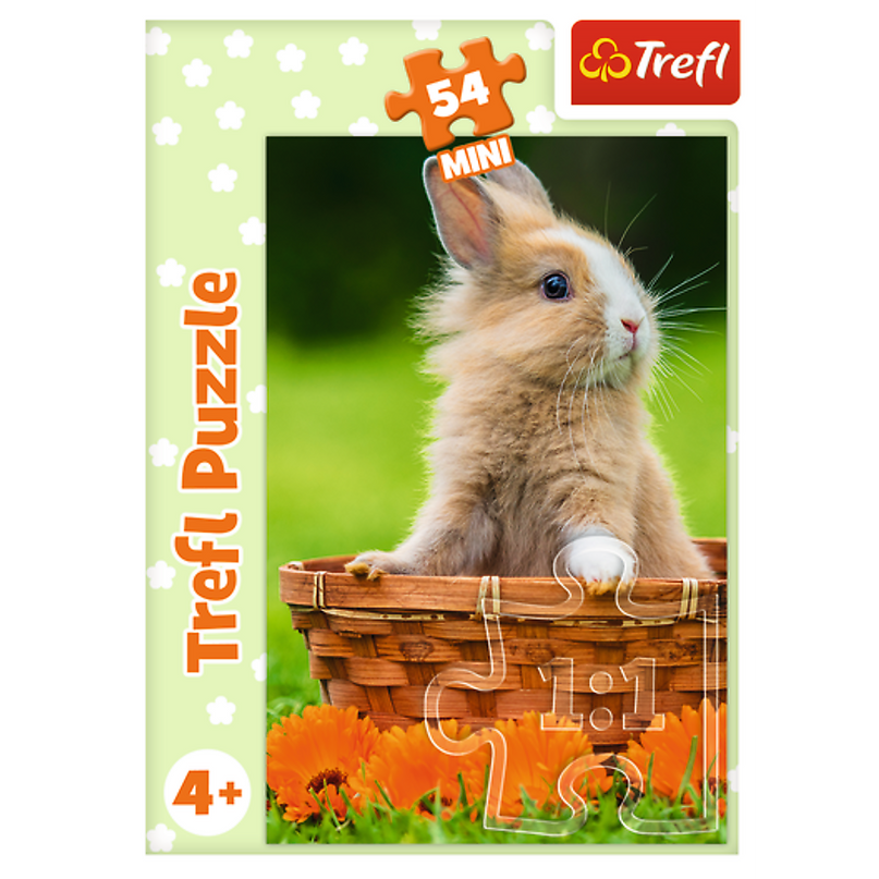 TREFL Mini 54 pusle Armsad loomad