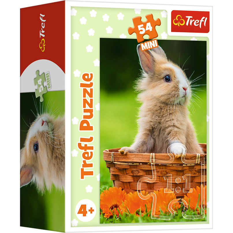 TREFL Mini 54 pusle Armsad loomad