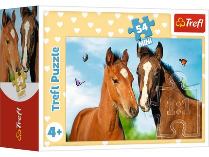 TREFL Mini 54 pusle Armsad loomad