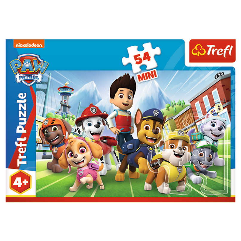 TREFL PAW PATROL Minipusle Käpapatrull, 54 osa