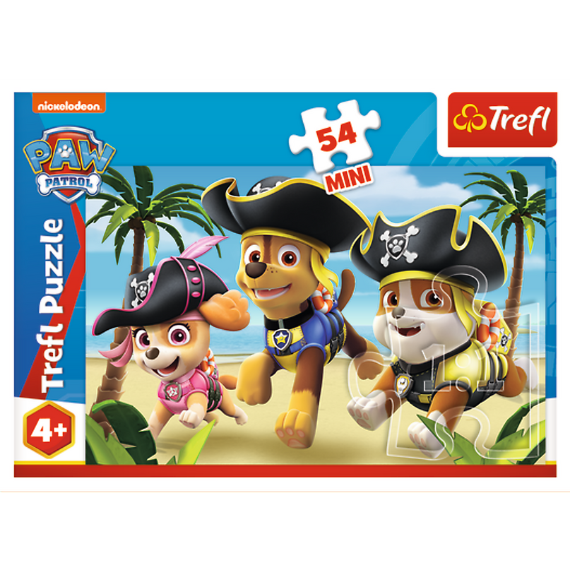 TREFL PAW PATROL Minipusle Käpapatrull, 54 osa