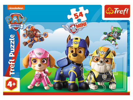 TREFL PAW PATROL Minipusle Käpapatrull, 54 osa