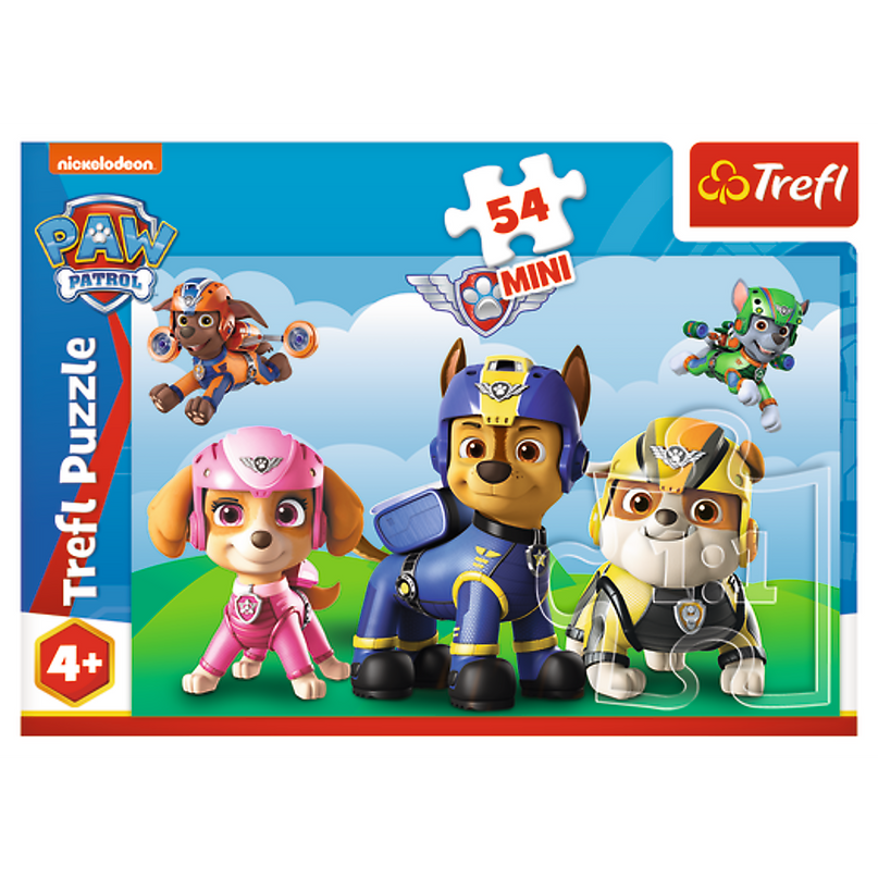 TREFL PAW PATROL Minipusle Käpapatrull, 54 osa