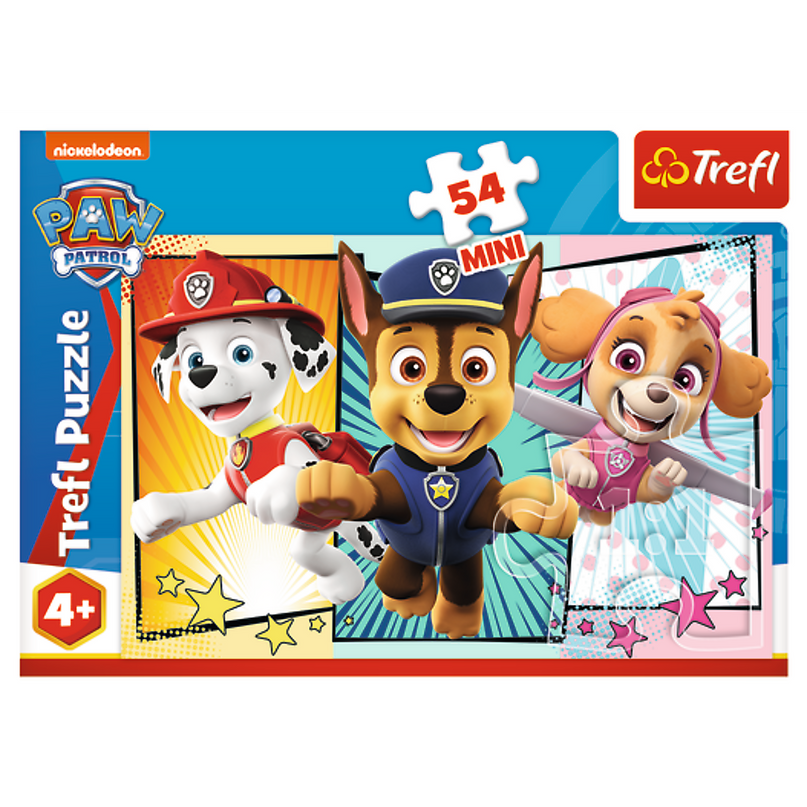 TREFL PAW PATROL Minipusle Käpapatrull, 54 osa