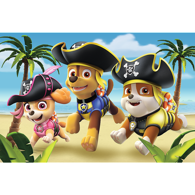 TREFL PAW PATROL Minipusle Käpapatrull, 54 osa
