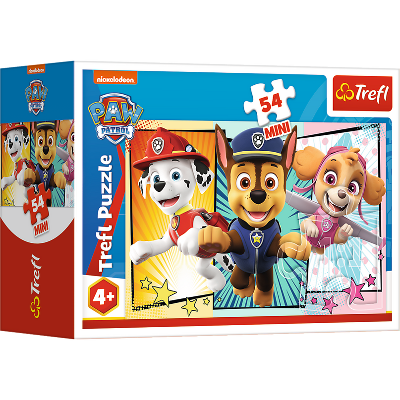 TREFL PAW PATROL Minipusle Käpapatrull, 54 osa